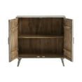 thumbnail image 3 of Crestview Collection 2-Door Bengal Manor Wood Cabinet in Distressed Gray, 3 of 3