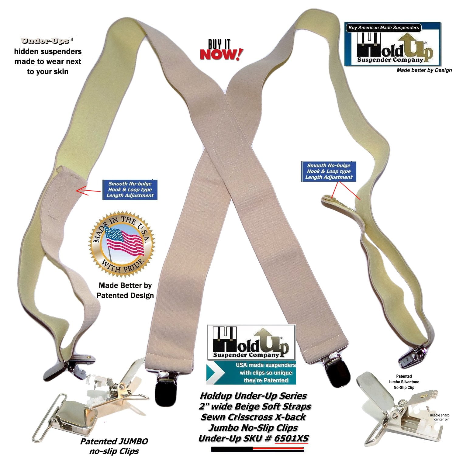 Holdup Suspender Holdup Suspender Company Inc Holdups 2" Wide