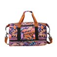 thumbnail image 1 of Bolsa de viaje con cierre de cremallera, impermeable, ligera, versátil y práctica. Púrpura, 1 of 9