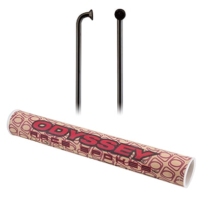 Odyssey Double Butted Spokes J-Bend 2.0 (14G) 186mm Black