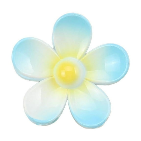 BINGLI Flower Clip For Women Plumeria Hair Clip Hawaii Hair Accessories For Thick Hair Gifts For Women Teen Girls with Multiple Styles Student Party,Daily Use