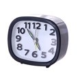 thumbnail image 1 of Reloj despertador Pedty, relojes de pared, rectangular, pequeño, compacto, para cama, viaje, de cuarzo, con pitido, bonito y portátil., 1 of 2