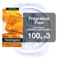 thumbnail image 1 of Neutrogena Original Amber Bar Fragrance-Free Facial Cleansing Bar with Glycerin, Pure & Transparent Gentle Face Wash Bar Soap, Free of Harsh Detergents, & Dyes, Hypoallergenic, 1 of 8