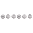 thumbnail image 1 of White Black 2 Volume & 4 Tone Guitar Control Knobs for Strat Style Guitar, 1 of 7