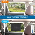 thumbnail image 3 of 2WIN2BUY 2PCS Car Side Window Sun Shade for Baby,18"×16" Retractable Roller Car Shades for Side Window with Suction Cups, Blocks Heat and UV Rays Glare Protection, 3 of 11