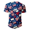 thumbnail image 4 of Wavsuf Mens T-Shirts Graphic Summer Crew Neck Multicolor T-Shirts Size M, 4 of 5