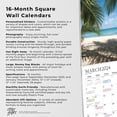 thumbnail image 5 of Beautiful Tropical Islands | 2024 12x24" (Hanging) Wall Calendar | StarGifts, 5 of 9