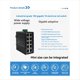 thumbnail image 4 of Miniconmutador Industrial Ethernet Gigabit PoE de 10 Puertos, Conmutador Industrial Ethernet 10/100/1000 Mbps, RJ45, Carril DIN, IP40, 4 of 5