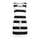 thumbnail image 3 of WILLBEST Faldas Para Mujer Vestido Informal De Verano Con Cuello En V A Rayas Para Uso Diario Vestido Holgado De Moda Ideal Para Clima Cálido Lavable A Máquina, 3 of 3