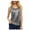 Silver, variant on RKZDSR Sequins Sparkly Tank Top for Women Sleeveless Scoop Neck Loose Vest Summer Fashion Solid Color Tshirt Dressy Casual Tops Blouse Gold L