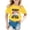 Jaune, variante sur NINGMENG T-Shirts et Hauts pour Filles Enfants Été Fête des Pères Imprimé Dessin Animé Col Rond Manches Courtes Coupe Ample Décontracté T-Shirts Tenue de Vacances, Rose, 5-6 Ans