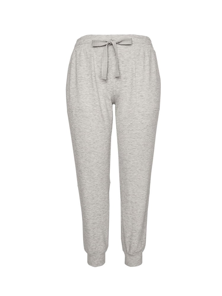 Green Tea Womens Size Small Soft & Yummy Jogger Pants, Pearl Heather