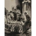 thumbnail image 3 of Everett Shinn 15x18 Black Modern Framed Museum Art Print Titled - The Diamond Ring (1915), 3 of 5