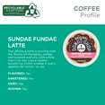 thumbnail image 4 of The Original Donut Shop, Sundae Fundae One Step Latte Dark Roast K-Cup Coffee Pods, 24 Count, 4 of 14