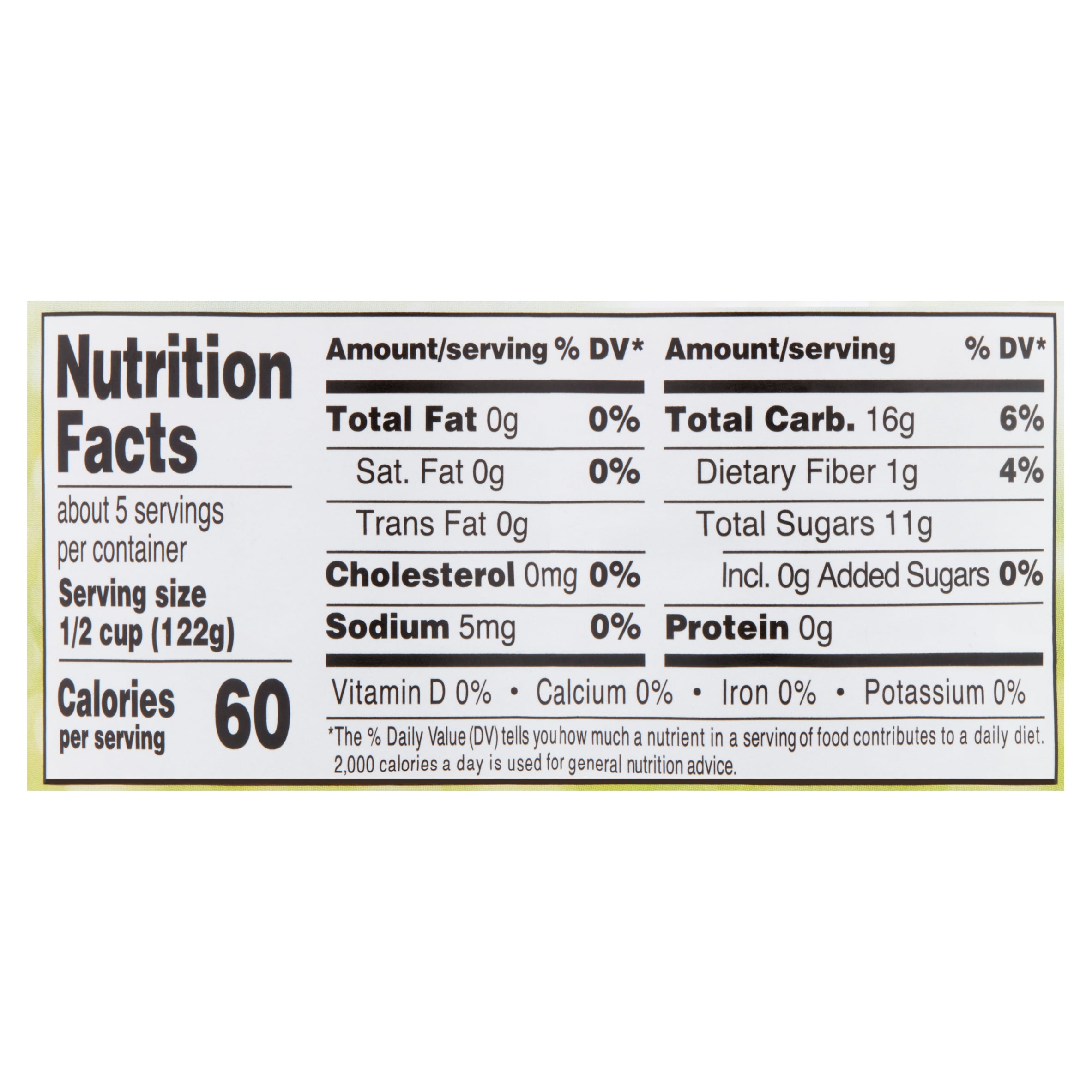Nutrition Facts About Applesauce Nutrition Ftempo