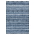 thumbnail image 2 of VUNATE 5'x7' Area Rugs for Living Room Washable Rugs Boho Moroccan Area Rug Soft Neutral Geometric Bohemian Carpet Distressed Indoor Rug for Bedroom Dining Room Office Foldable Nonslip Rug Navy, 2 of 7