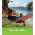 thumbnail image 2 of Camping Hammock With Net, Portable Ultralight Nylon Hammocks With Tree Straps For Indoor, Hiking, Camping, 2 of 4