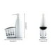 thumbnail image 3 of Dispensador De Jabón 2 En 1, Caja De Cesta De Almacenamiento, Tipo De Prensa Multifuncional, Botella Separada, Accesorios De Baño, Escurridor De Ducha Monstrate HA029797-00, 3 of 5