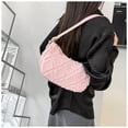 thumbnail image 3 of Sunyuer Trendy Jean Purse Hobo Bag, Quilted Denim Purses for Women, Small Denim Shoulder Bags, Underarm Satchel Handbag, 3 of 10