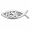 Silver, variant on Jesus Fish Car Emblem Sticker - Metal Christian Ichthys Badge for Car Truck SUV