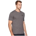 thumbnail image 6 of Under Armour Men's UA Sportstyle Short Sleeve Activewear Shirt, Charcoal Medium Heather, 4XL, 6 of 12
