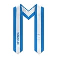 thumbnail image 2 of More design Graduation shawl Honduras & United States Flag Stole Sash Honor Study Aboard International Students, 2 of 8