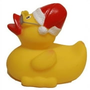 Rubber Duck Santa, Waddlers Brand Rubber Ducks That Float Upright N Race, Seasonal Rubber Ducky Christmas Party Favors Gift, All Depts. Gift Christmas