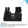 thumbnail image 3 of 180 Degree Angled GPU Power Adapter, U Turn PCIE 8 Pin Cable Connector for Desktop Graphics Cards, Compatible with , EVGA, Gigabyte, Radeon, Sapphire, etc., 3 of 7