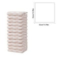 thumbnail image 3 of Xihbxyly Juego de Toallas de Gasa de Poliéster Suave y Absorbente, de Secado Rápido y Duraderas, Multiusos para Spa, Baño, Piscina y Playa, Paquete de 12, Beige, 35 X 35 Cm., 3 of 7
