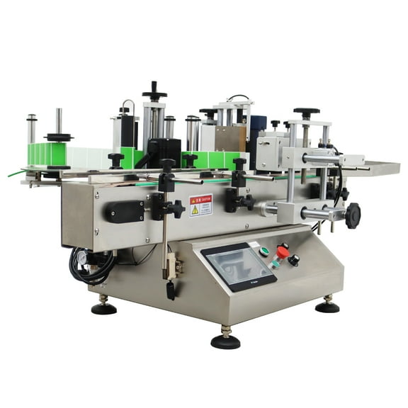 Techtongda LT-150 Automatic Desktop Conveyor Round Bottle High Speed Labeling Machine