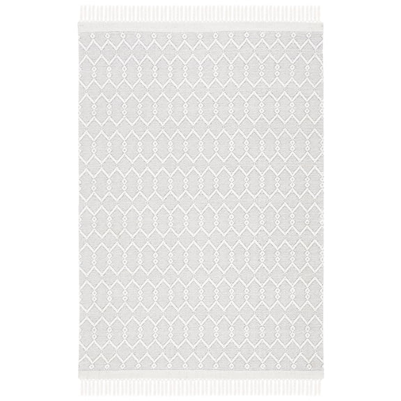 SAFAVIEH Vermont Willoughby Trellis Area Rug, Ivory, 5' x 8'