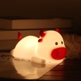 thumbnail image 4 of Lámpara de Noche Recargable en Forma de Vaca con Luz Suave y Cambio de Colores, Ideal para Dormir, Lactancia y Actividades Nocturnas, 4 of 6
