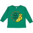 thumbnail image 3 of Inktastic My Pops Loves Me with Sunflower Wreath Boys or Girls Long Sleeve Toddler T-Shirt, 3 of 5