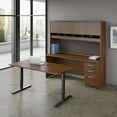 thumbnail image 4 of Bush Business Furniture 60W x 30D Height Adjustable Standing Desk Mocha Cherry, 4 of 4