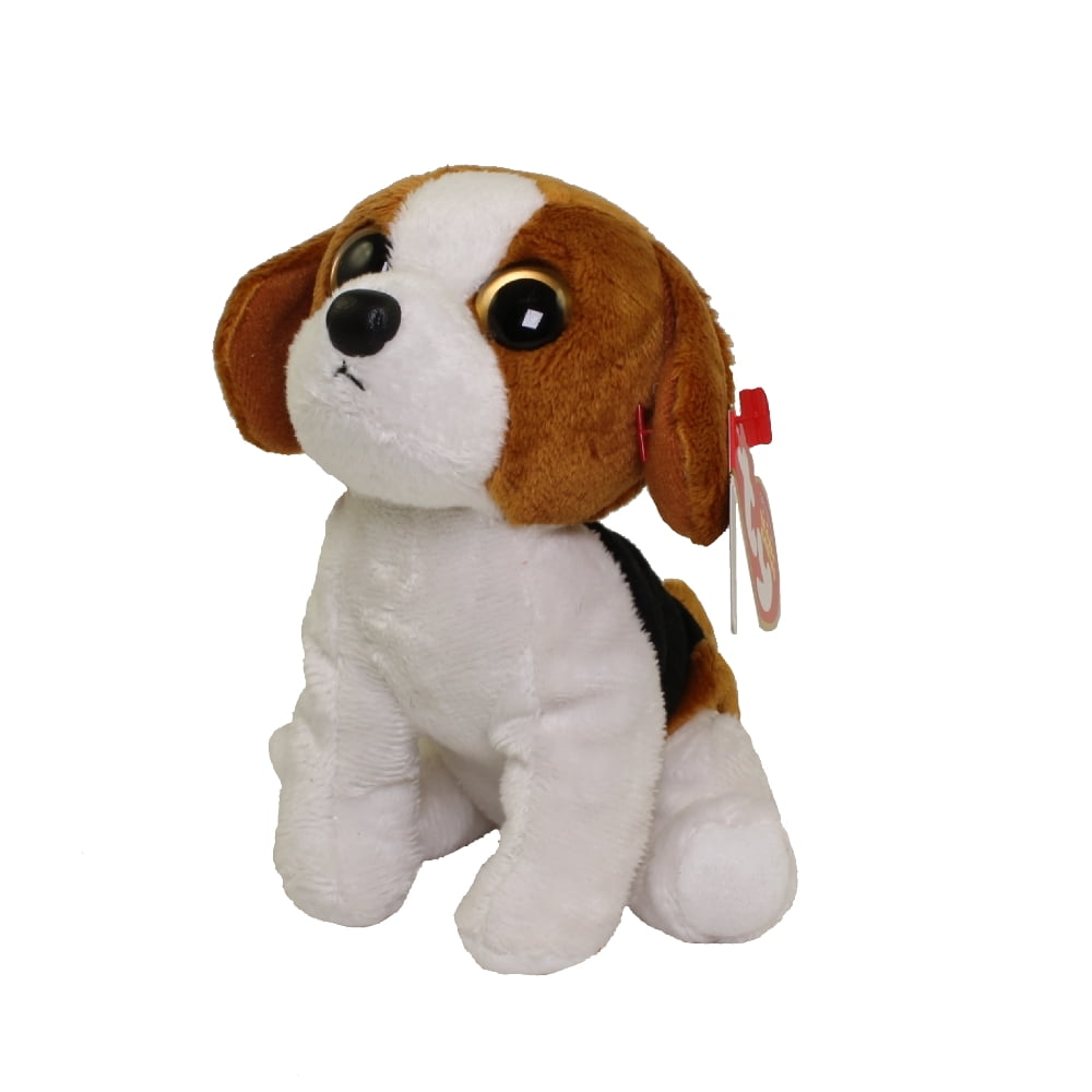TY Beanie Baby BANJO the Beagle Dog (Big Eye Version) (6 inch