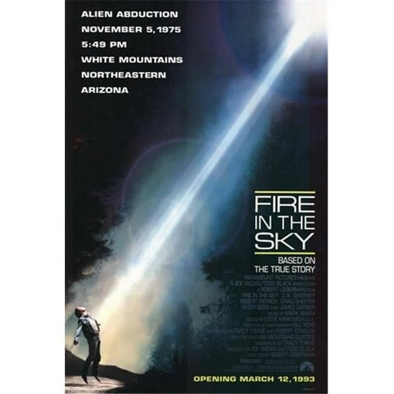 Posterazzi MOV191182 Fire in the Sky Movie Poster - 11 x 17 in.