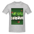 thumbnail image 4 of Bingfone Merry Christmas Men'S Loose Fit Short-Sleeve Pocket T-Shirt, 4 of 7