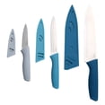thumbnail image 2 of Mainstays 3 Piece Stainless Steel Color Knife Set with Soft Grip Handles, 2 of 10