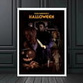 thumbnail image 4 of Classic Horror Movie Michael Myers Halloween Poster Kraft Paper Painting Wall Study Room Living Room Decoration Painting Art, 4 of 5