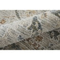 thumbnail image 5 of Feizy Pasha Transitional Ikat, Ivory/Blue/Taupe, 6'7" x 9'6" Area Rug Stain Resistant Pet & Kid Friendly Bohemian & Eclectic Distressed Floor Rug for Living room Bedroom, 5 of 9
