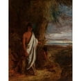 thumbnail image 3 of Robert Walter Weir 12x14 Black Modern Framed Museum Art Print Titled - Last of the Mohicans, 3 of 5