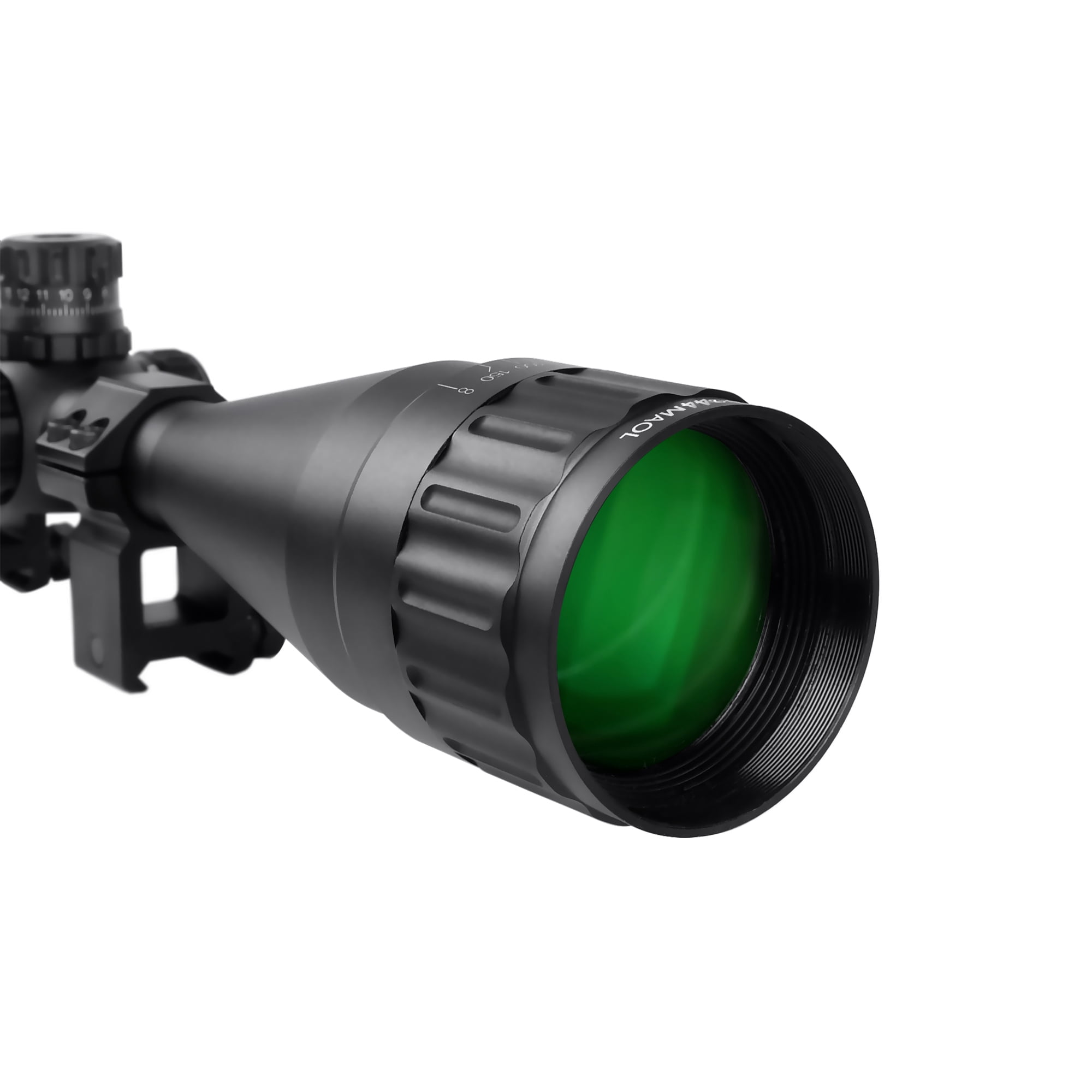 MT 6.5-20x44 with Lock Zero and Adjustment W/e and W Front Aol. Red/green/blue Illumination Mil-dot Reticle. Comes with Extended Sunshade and Heavy Duty Ring Mount and Lens Cover
