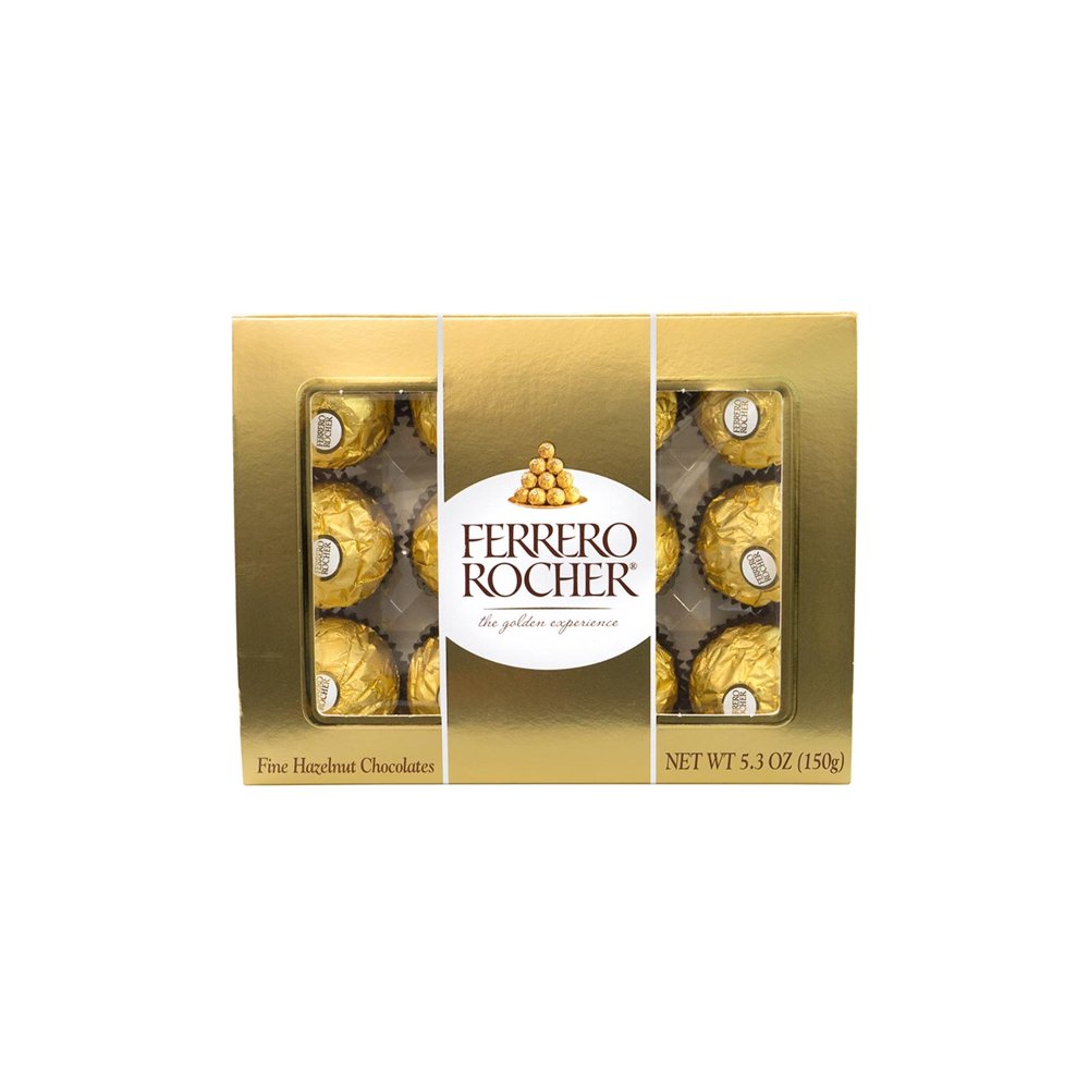 12 PACKS Ferrero Rocher, 5.3 Oz