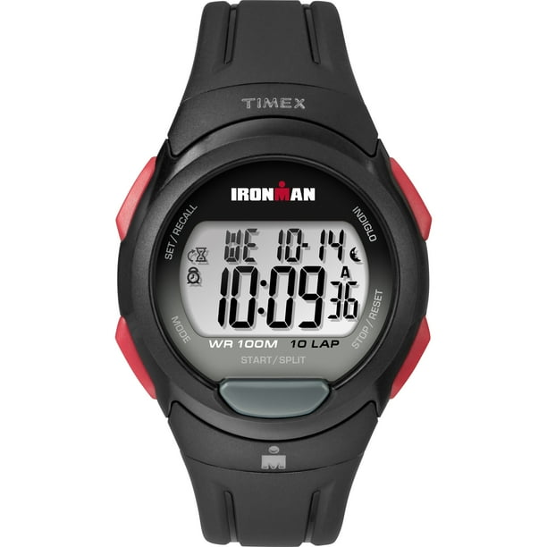 ironman essential 43mm resin strap watch