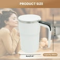 thumbnail image 4 of Automatic Magnetic Stirring Coffee Mug with Temperature Display, USB Rechargeable Self Stirring Coffee Mug with Lid for Office Home Travel, 4 of 8