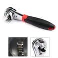 thumbnail image 4 of Adjustable Wrench Hand Ratchet Wrench Tool For 6-22Mm Spanner Tool Repairing, 4 of 9
