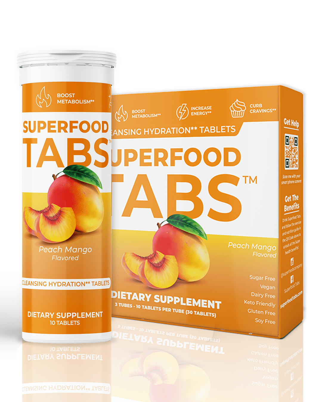 Superfood Tabs Detox Cleanse Drink Fizzy Dietary Supplement for Women and Men Reduce