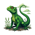 thumbnail image 6 of Cartoon Lizard Sticker Stickers, Waterproof Lizard Sticker Sticker for Water Bottle Laptop Phone Cases Planner Skateboard Luggage Helmet Party Favor Decor, Ideal for Adults Teens Teacher Rewards, 6 of 9