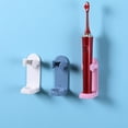 thumbnail image 2 of Wall Mounted Universal Electric Toothbrush Holder Anti-stain Adjustable Toothbrush Storage Bracket Ordinary Style, 2 of 9