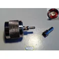 thumbnail image 2 of 1X N Type Male Jack Solder Crimp Rf Connector Rg316 Rg174 Rg179 Lmr100 Cable Usa, 2 of 5